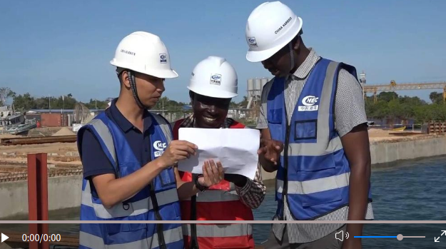 Chinese engineer witnesses construction of Tanzania's first modern fishing harbor from scratch