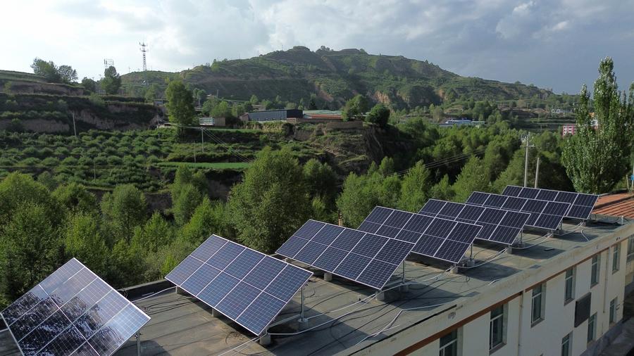 Solar panels light the way to rural revitalization in China's Qinghai-Tibet Plateau
