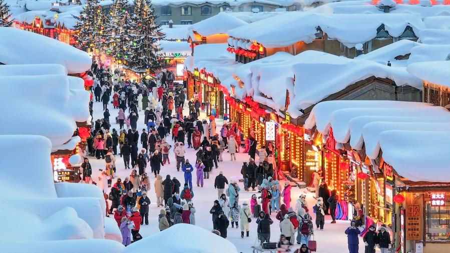 Xinhua Headlines: Snowscapes, vineyards, and beyond: the rural revitalization in China's villages