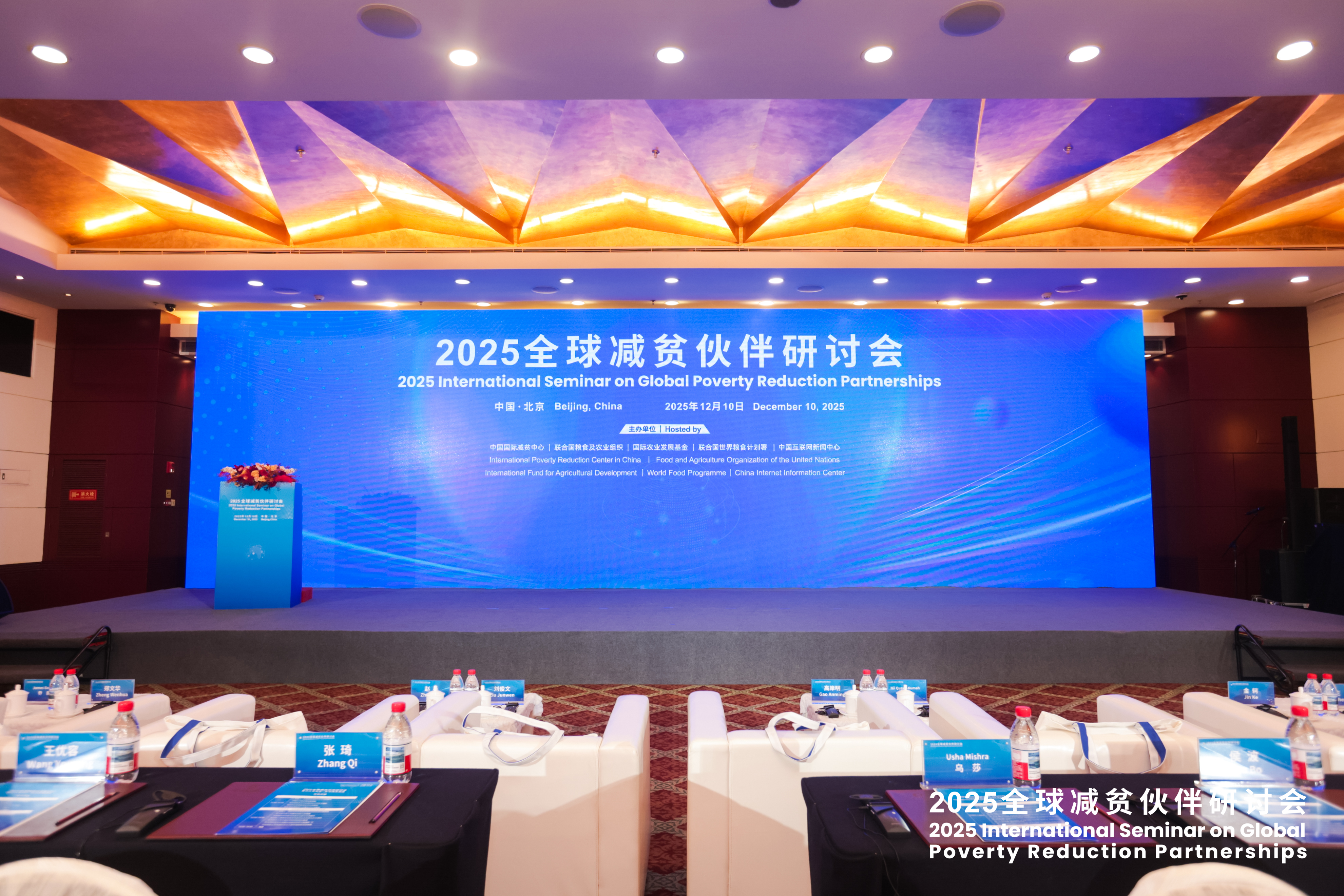 2025全球减贫伙伴研讨会在京举办