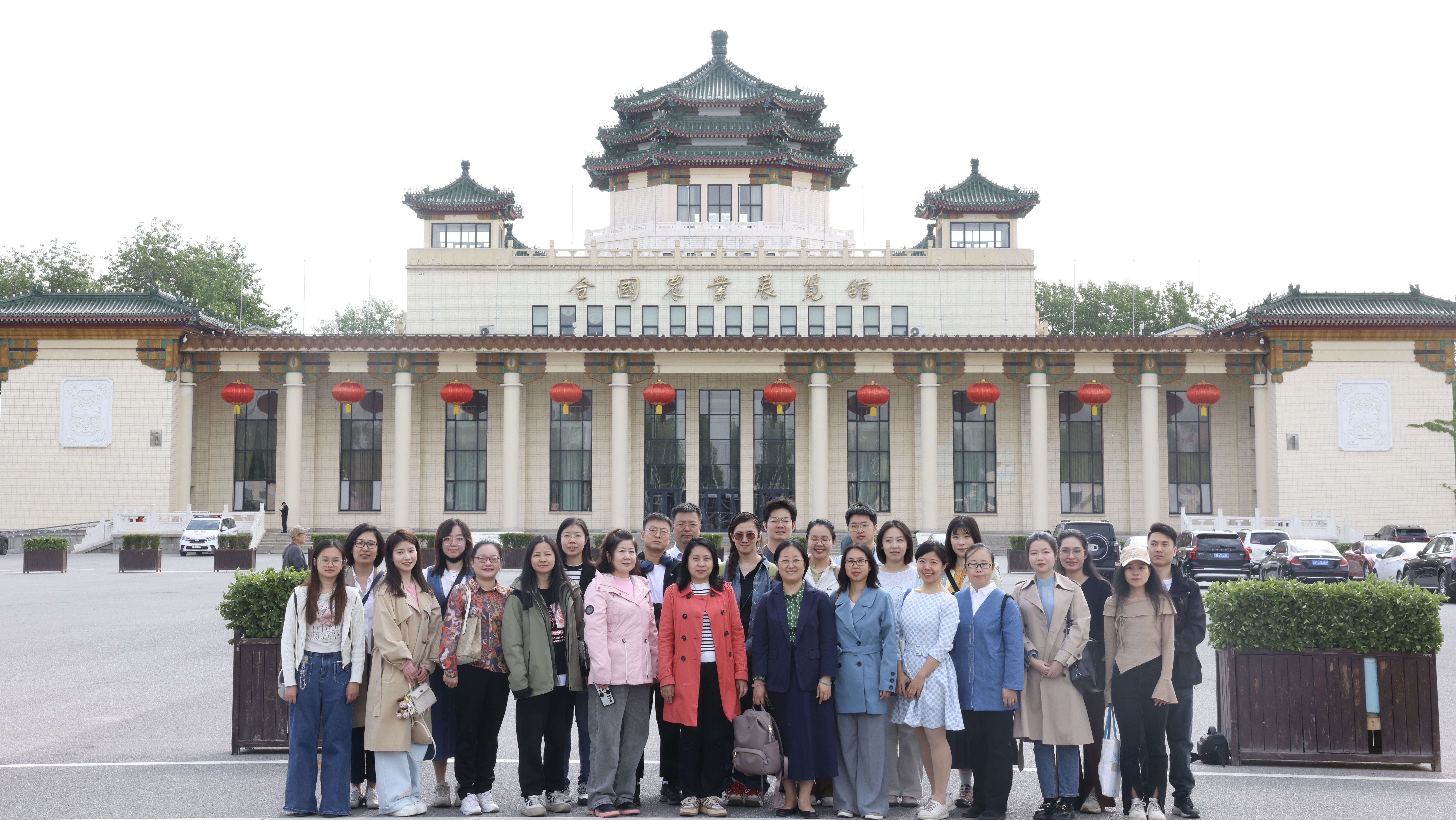 中国国际减贫中心组织参观中国农业博物馆